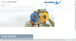 Desktop Screenshot of acoatselected.de
